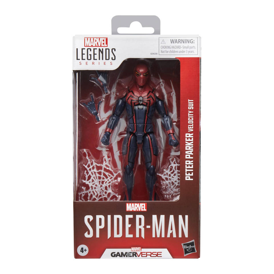 Marvel Legends actiefiguur Spider-Man Peter Parker Velocity Suit