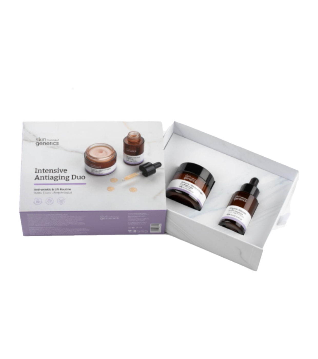 Skin Generics - Duo com efeito lifting antienvelhecimento Intensive Antiaging Duo