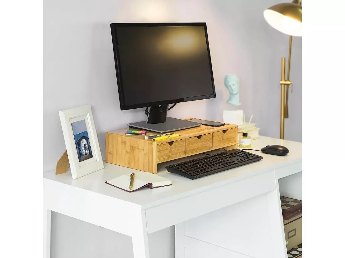 Support de Moniteur Écran Ergonomique Support pour Écran d'ordinateur Universal, BBF03-N