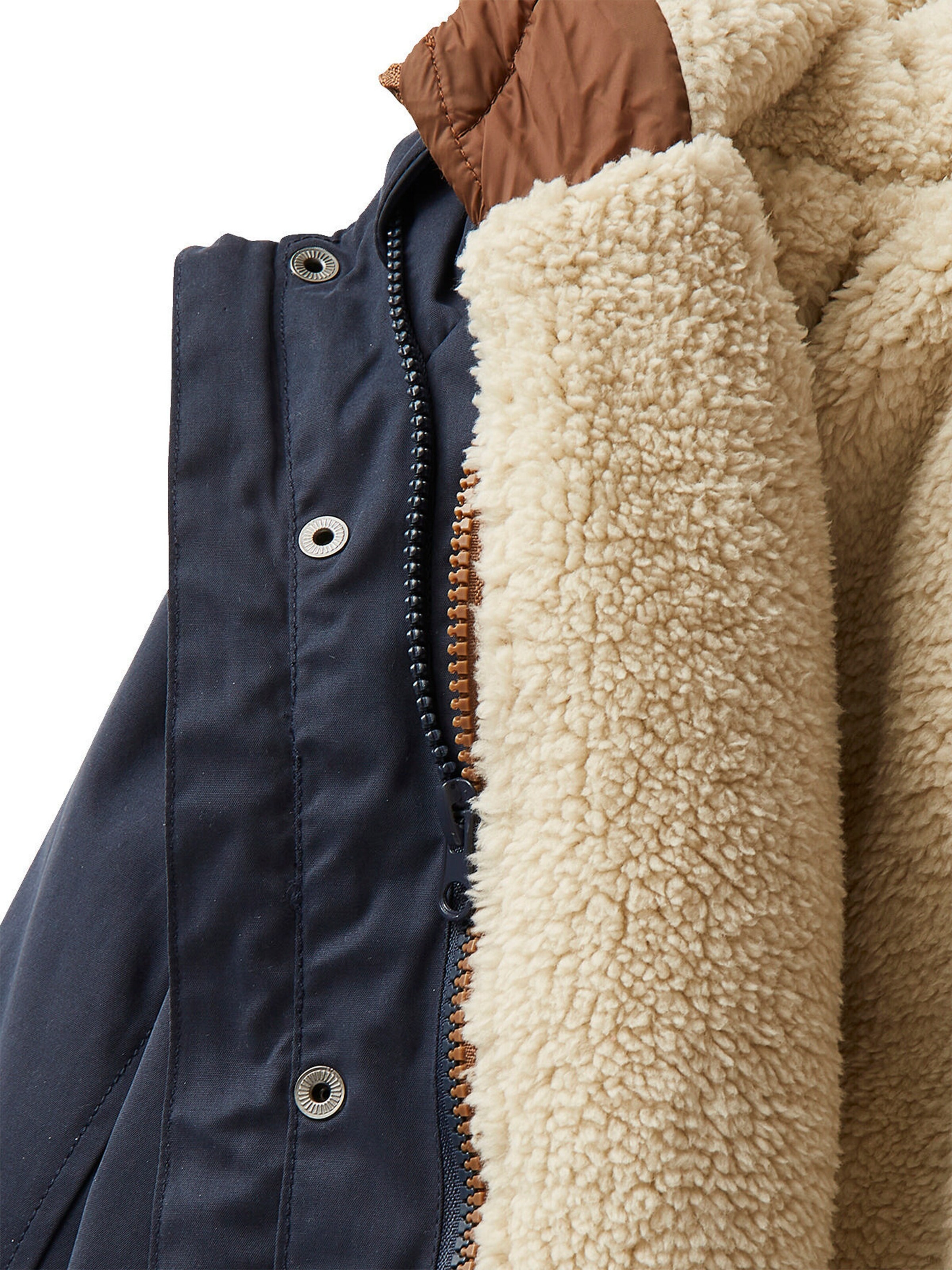 Vertbaudet Jungen 3-in-1-Jacke mit Recycling-Polyester marine