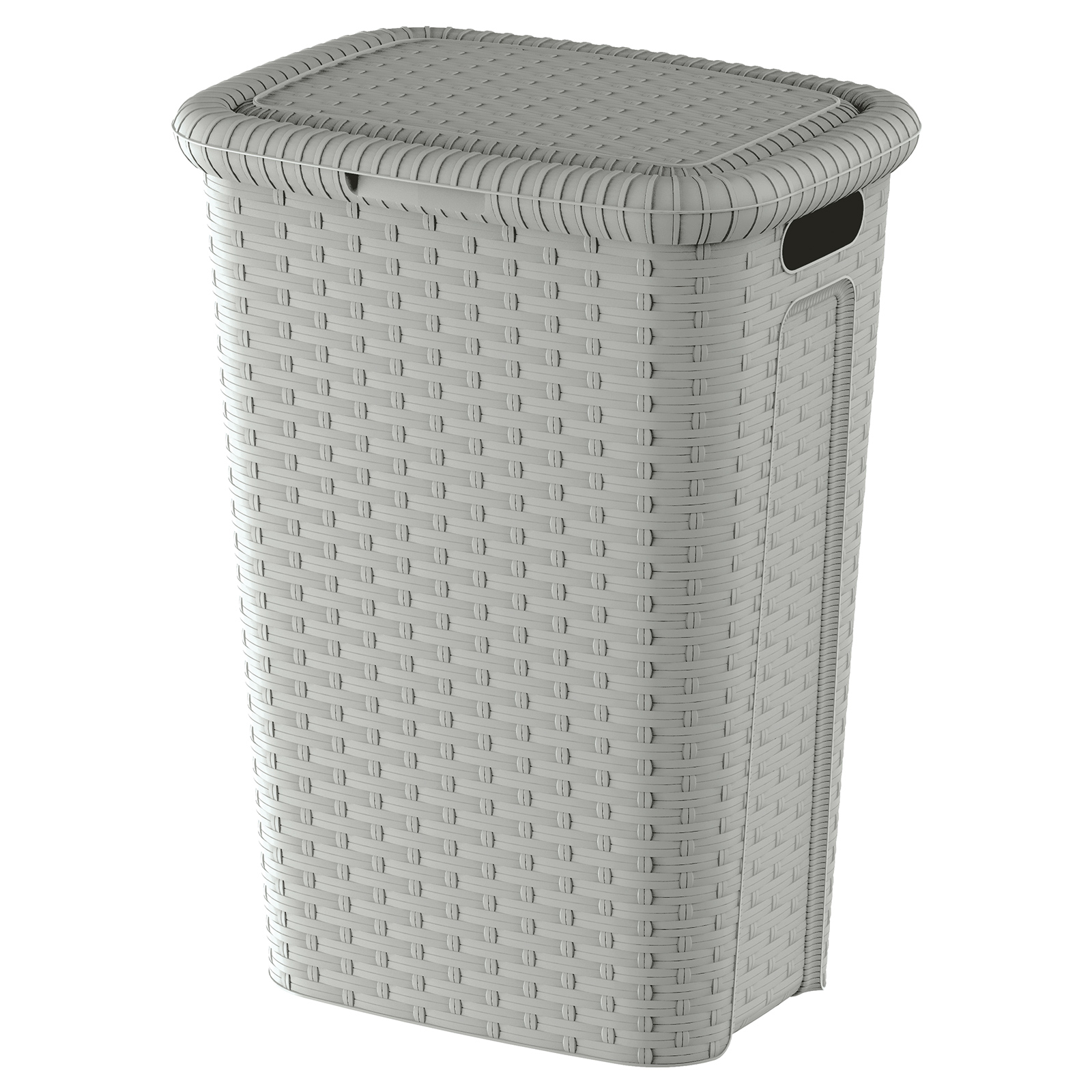 Wäschebox - silbergrau - 53 Liter