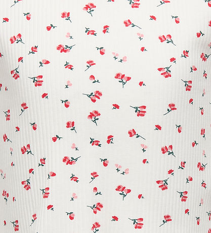 Kids Only T-Shirt - KogBella - Rib - High Risk Red/White Hinterg