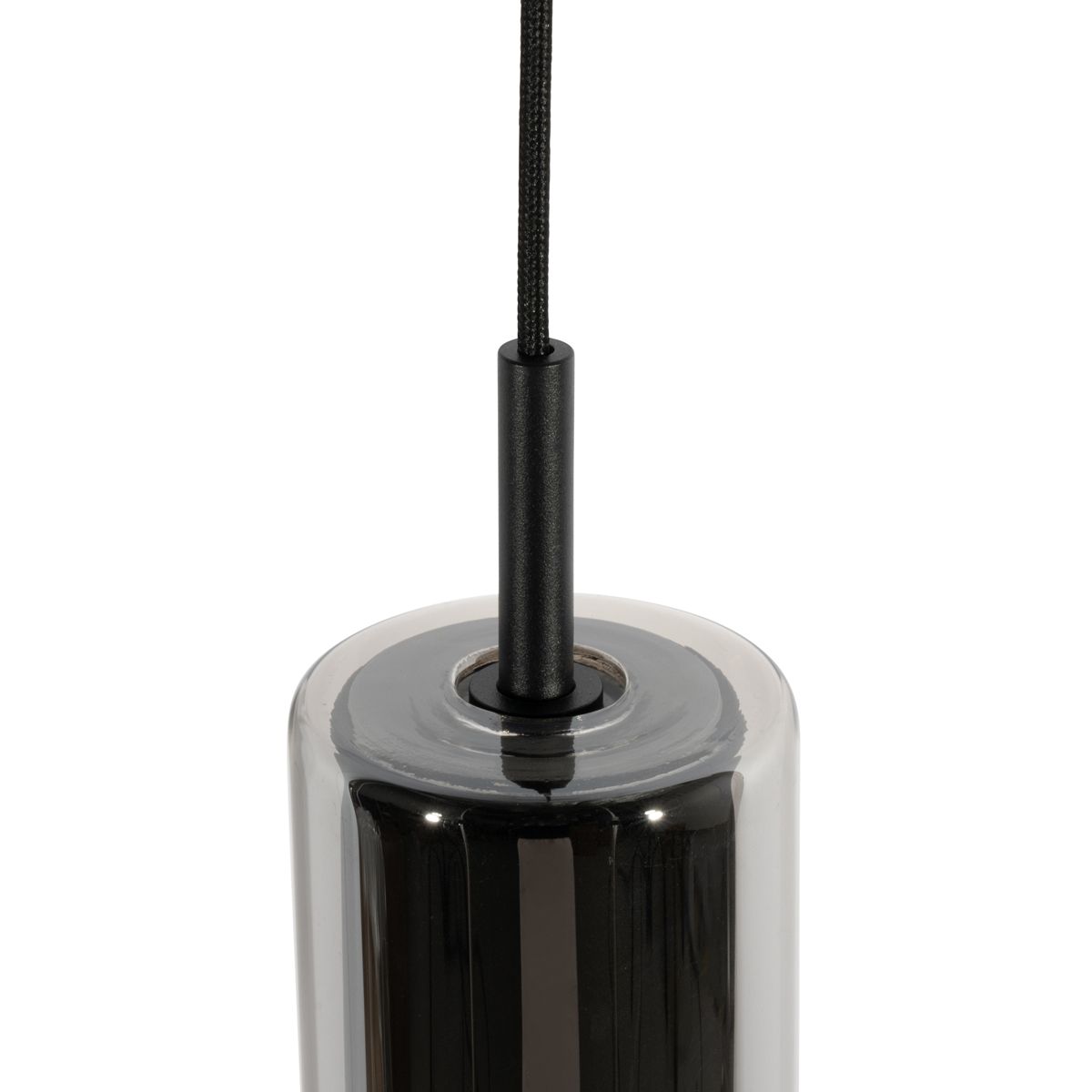 Moderne hanglamp zwart voor railsysteem 1-fase - Iconic Lloyd