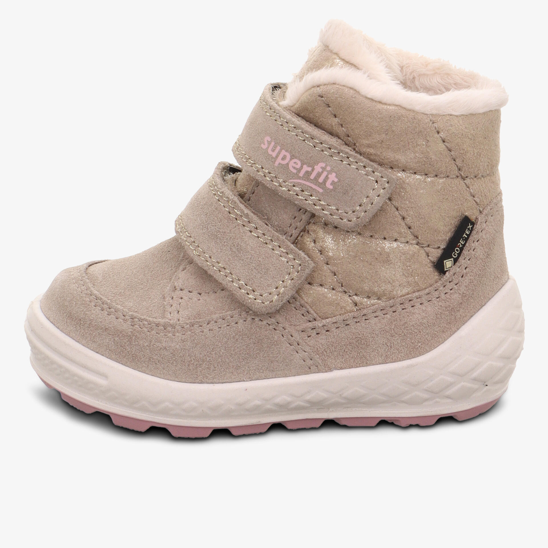 superfit Kinder Klettstiefel beige