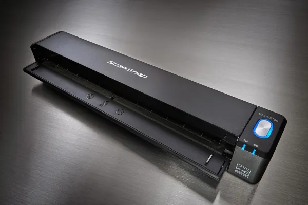 Ricoh ScanSnap iX100 - Scanner med papirfødning - Contact Image Sensor (CIS) - 216 x 863 mm - 600 dpi x 600 dpi - USB 2.0, Wi-Fi