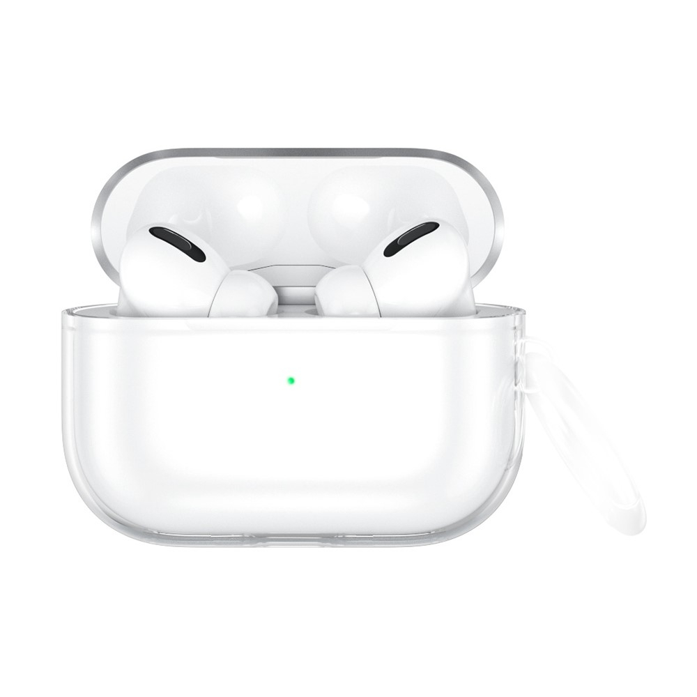 AirPods Pro 2 / AirPods Pro Glitzer Schutzhülle   Scharnierring - Transparent