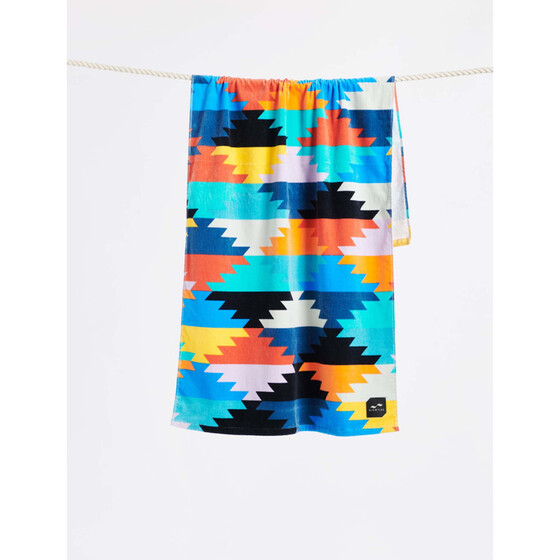 Slowtide Stacked - Deep Pacific Towel