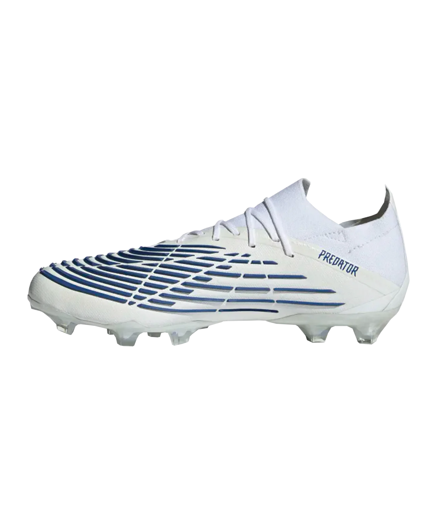 adidas Predator EDGE.1 L AG Diamond Edge Weiss Blau