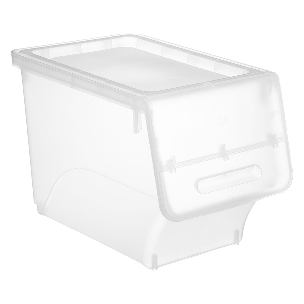 Boite de rangement transparente 24L