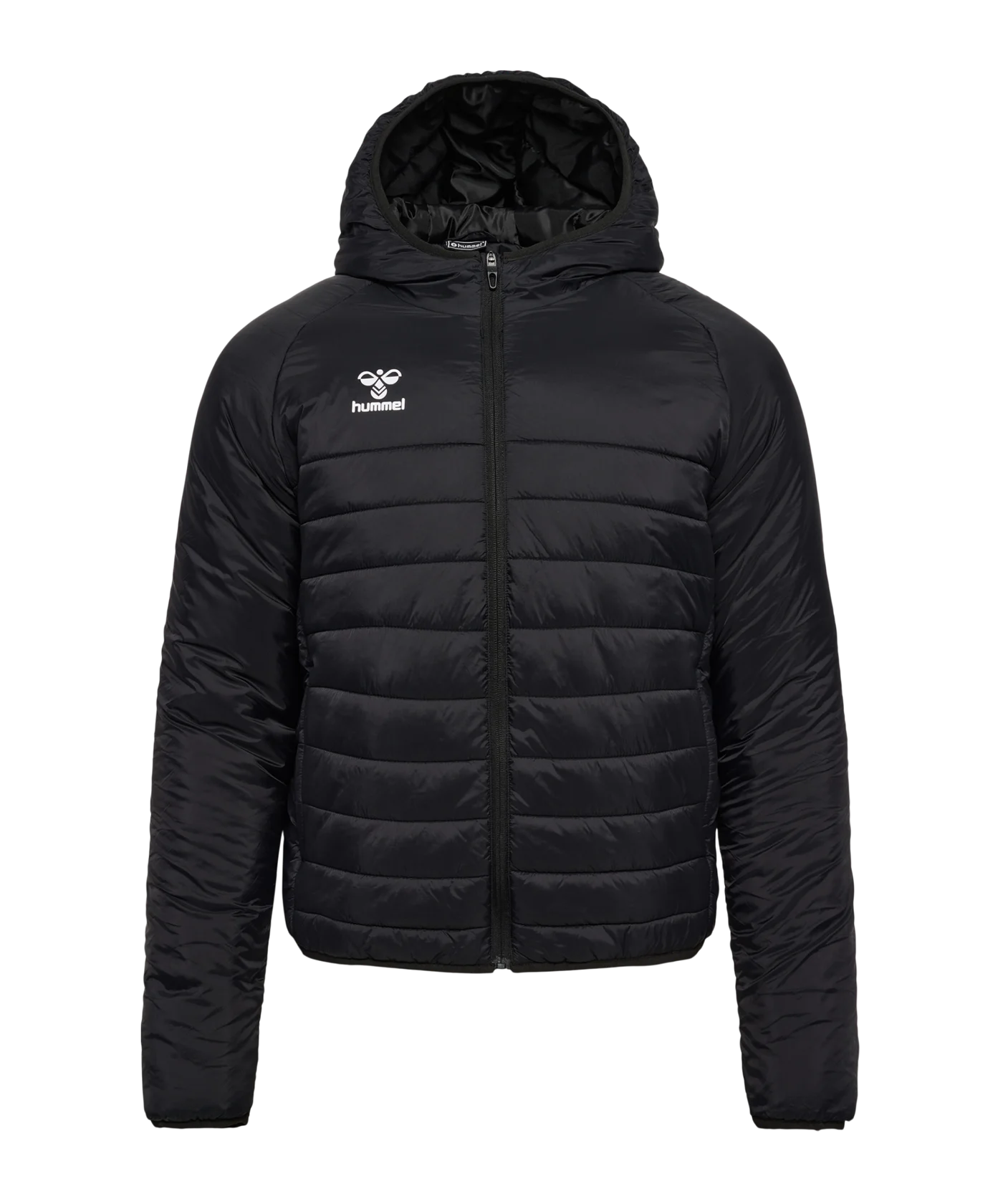 Hummel hmlGO Quilted Kapuzenjacke Schwarz F2001