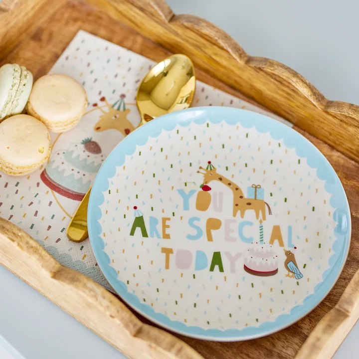 Bloomingville Mini - Celebrate Schale, Ø 13,5 cm, blau