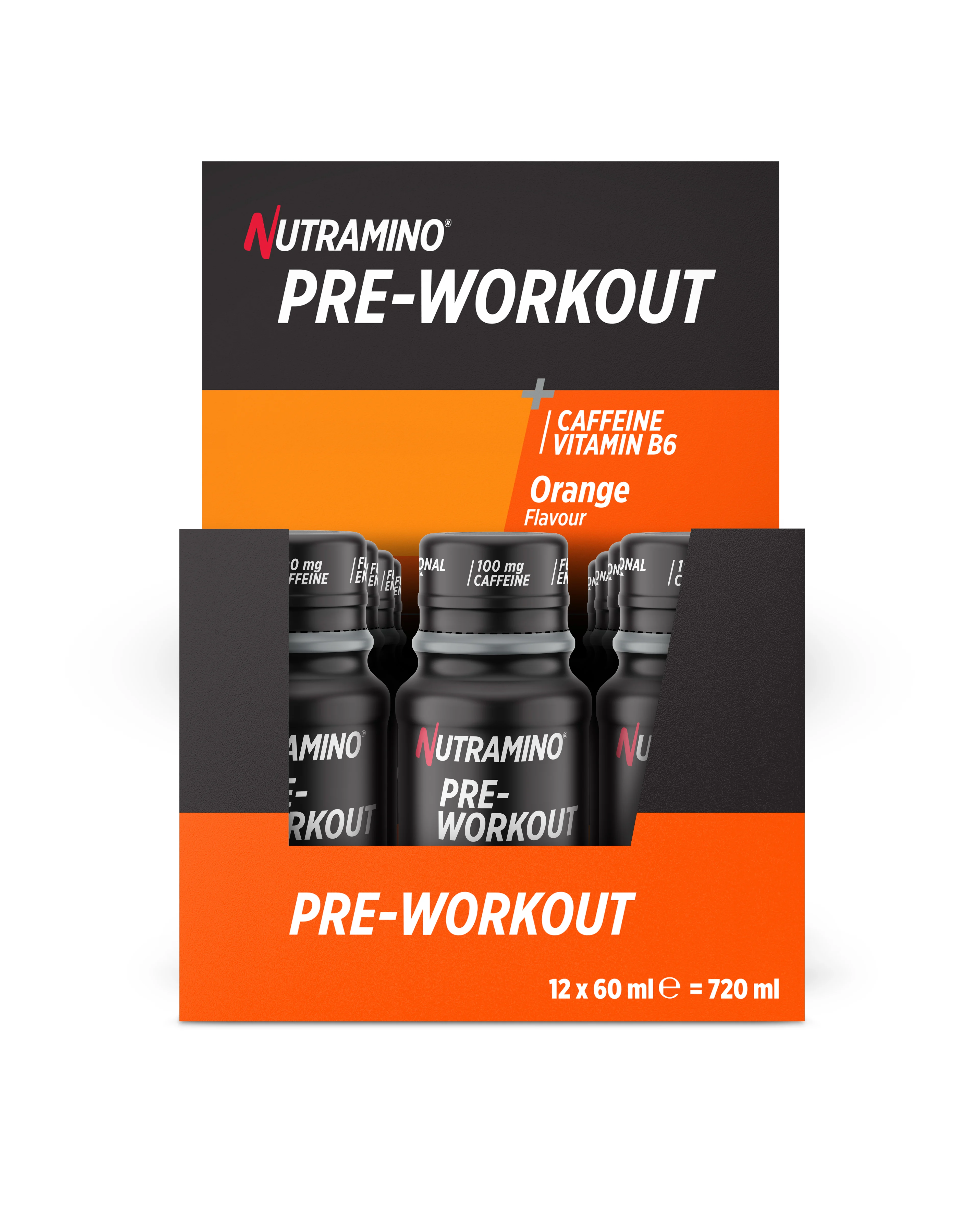 Nutramino Pre Workout SHOT 12x60ML Orange
