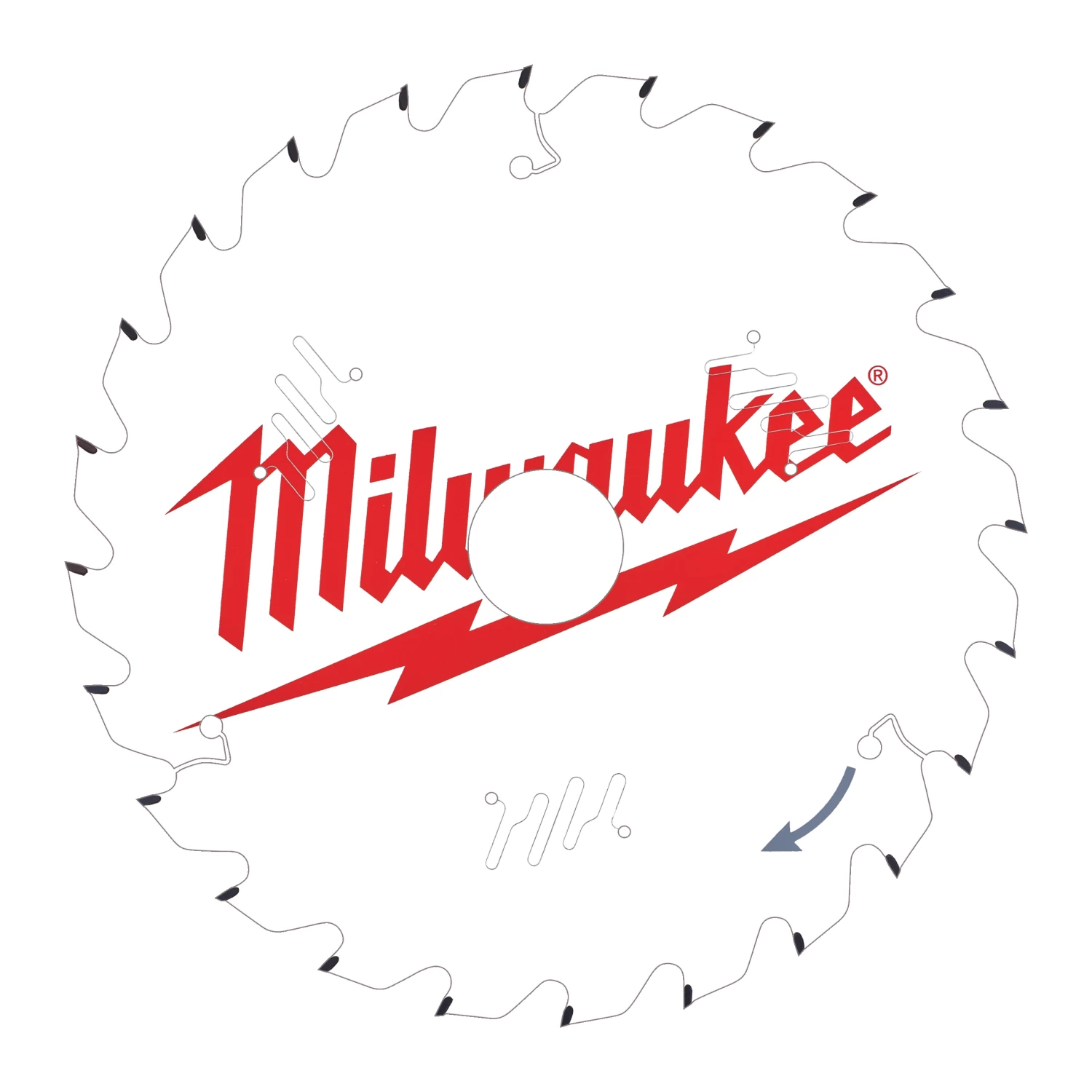 Milwaukee 4932478095 Cirkelzaagblad voor tafelzaag - 210x30x1,9mm - 24T