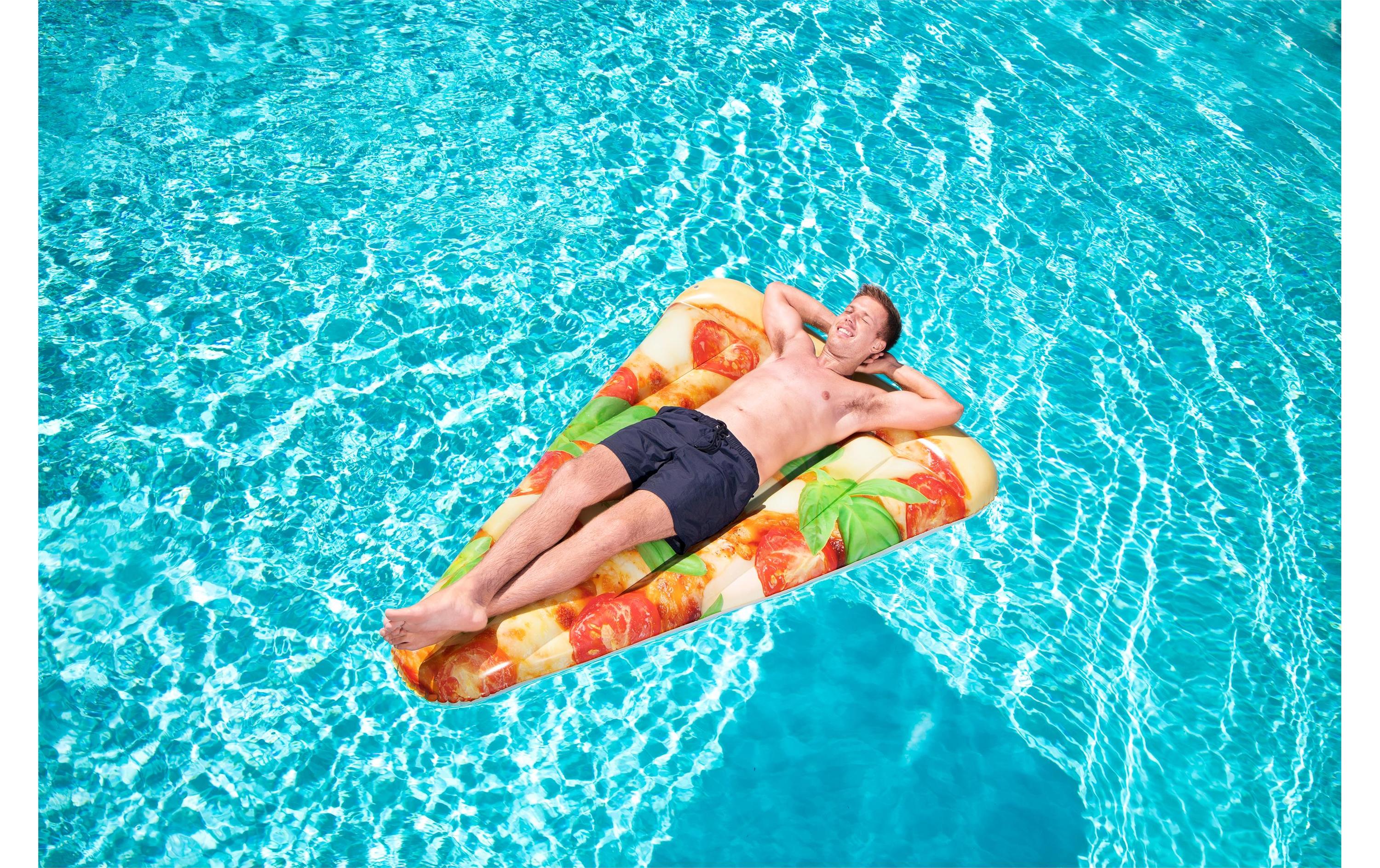 Pizza Party Lounge 188 x 130 cmLuftmatratze für Pool und Strand