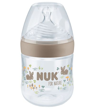 Nuk Babyflasche - Gefüttert Nature - 150 ml - Größe S - Cream