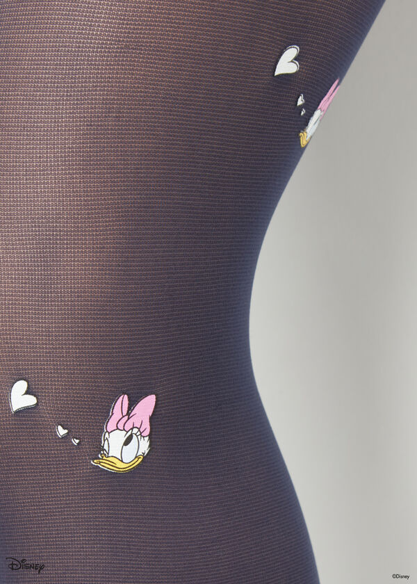 Meia-calça infantil Daisy em microfibra 30 denier