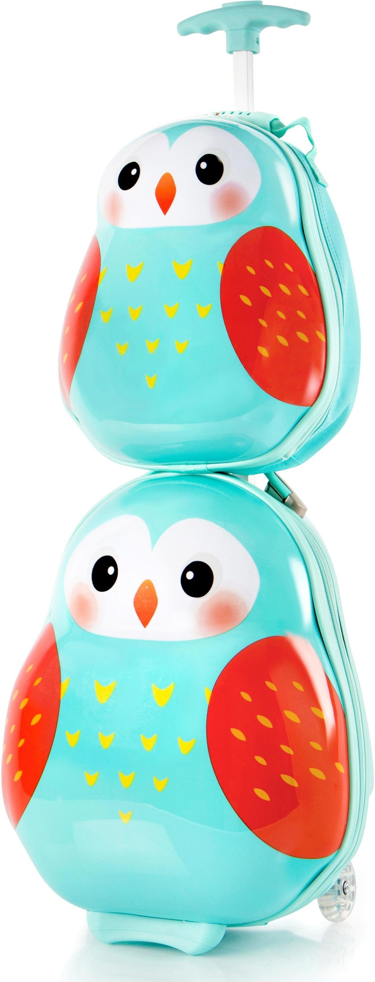 Heys Kinderkoffer »Travel Tots, 46 cm« Set, 2 Stk. tlg. 14 l 2 Rollen Heys x Joachim Llambi Kindertrolley Handgepäck-Koffer