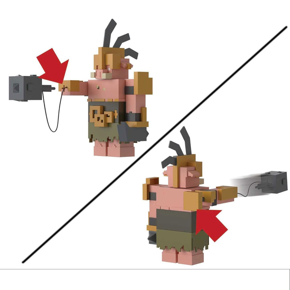 Mattel GYR77 - Minecraft Legends - Portalwächter