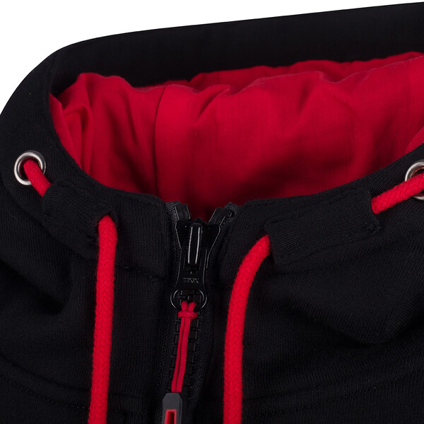 Bering - Sweat Hoodiz 2 Noir / Rouge fluo