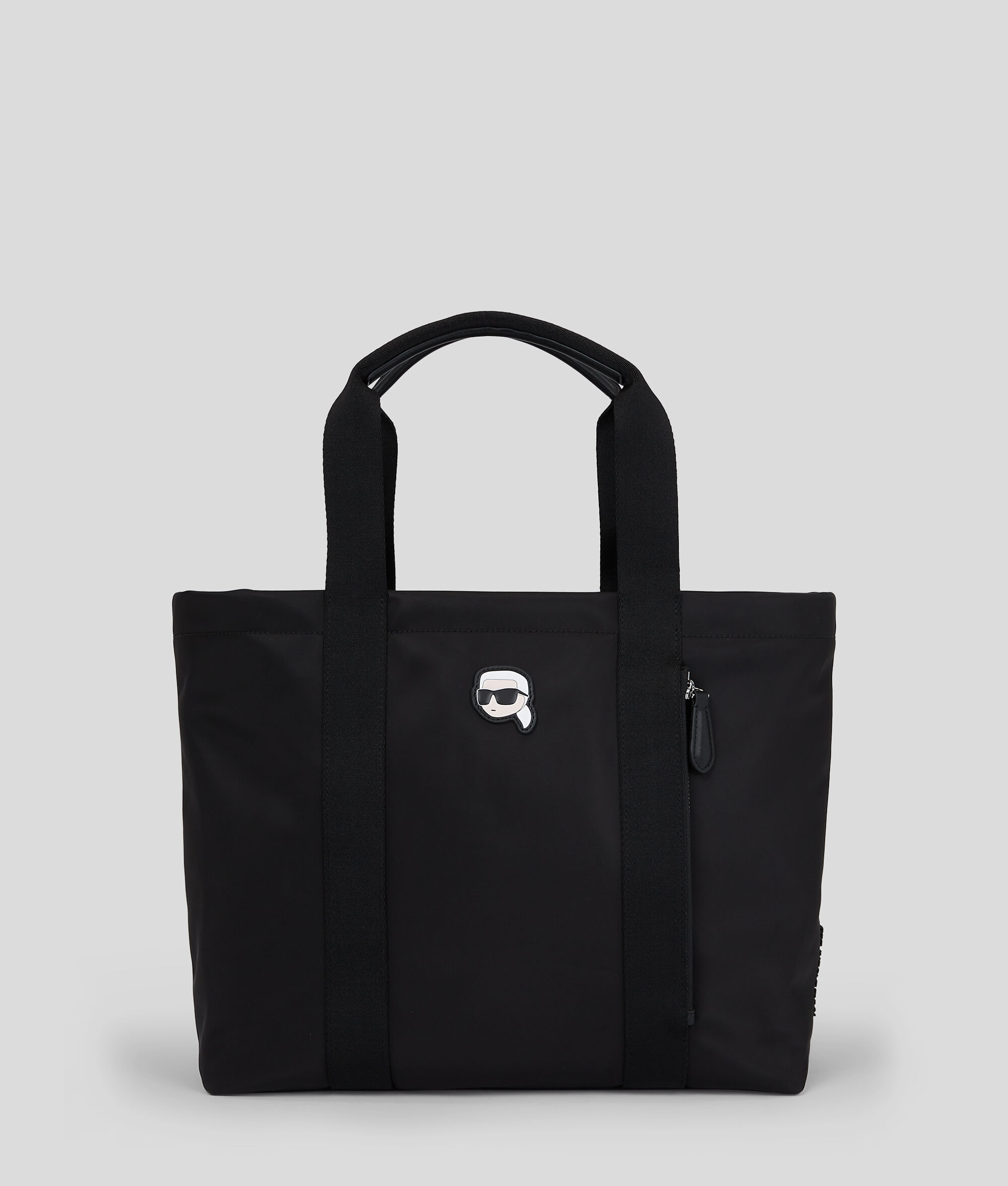 GRAND CABAS EN NYLON ZIPPÉ SUR LE DESSUS K/IKONIK