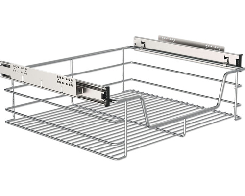 Telescopische lade voor 50cm kast, chroom