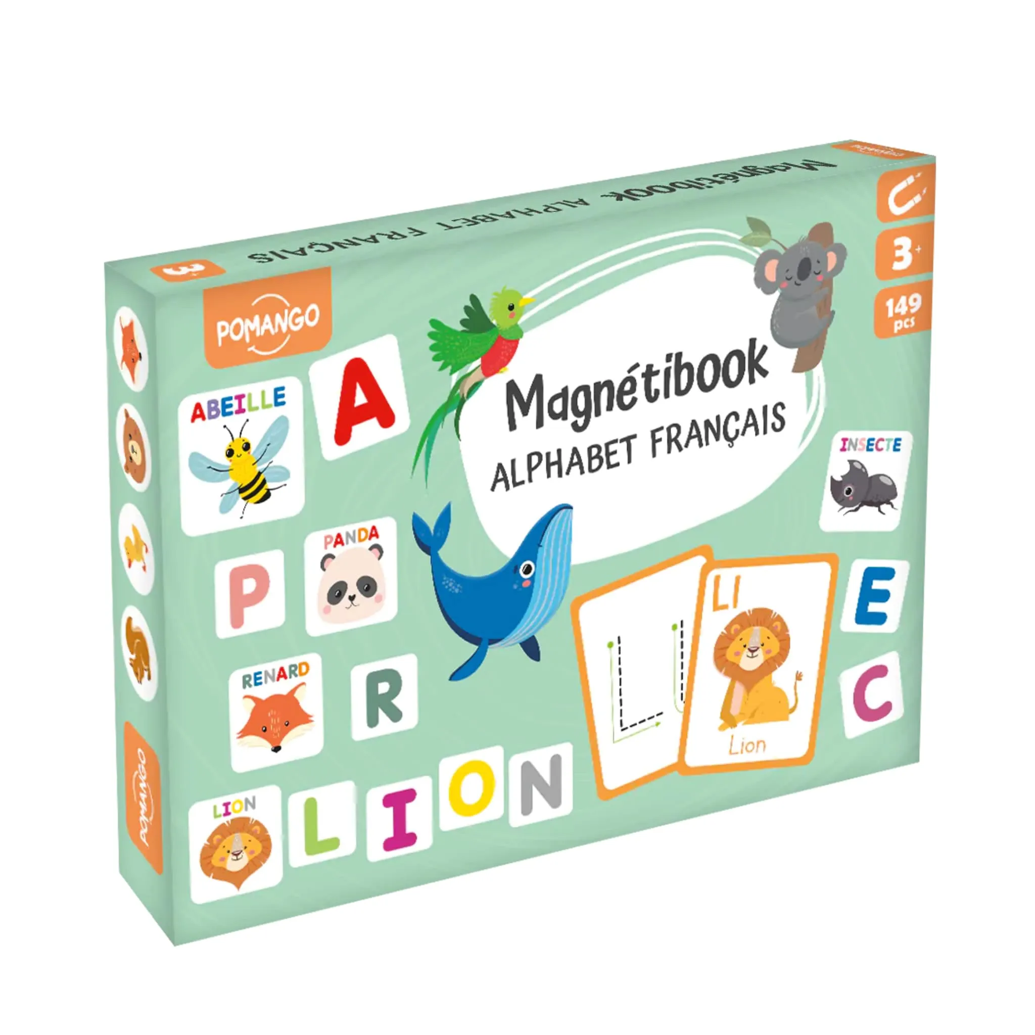 Pomango Magnétibook Alphabet Français