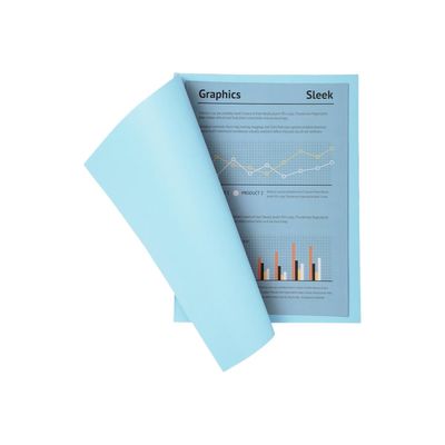 Exacompta Super 210 - 100 Chemises - 210 gr - bleu clair