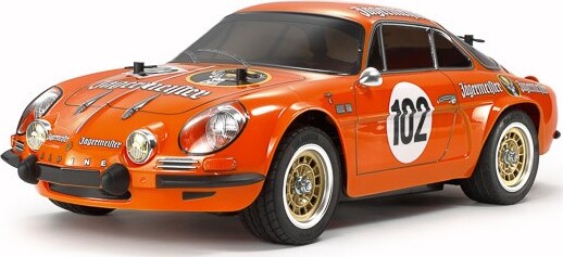 Tamiya - Rc Alpine A110 Jägermeister 1973 M-06 Fjernstyret Bil Byggesæt - 1:10 - 58708
