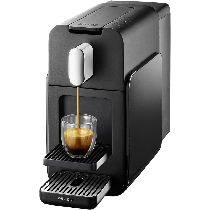 Delizio Kaffeemaschine Brava, Graphite Black