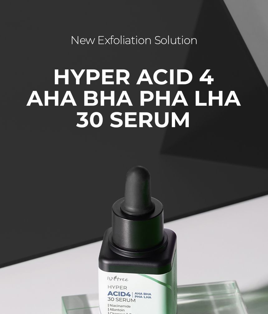 Isntree - Hyperzuur 4 AHA BHA PHA LHA 30 serum