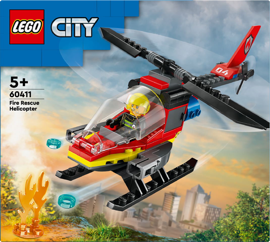 LEGO City - Brandslukningshelikopter (60411)