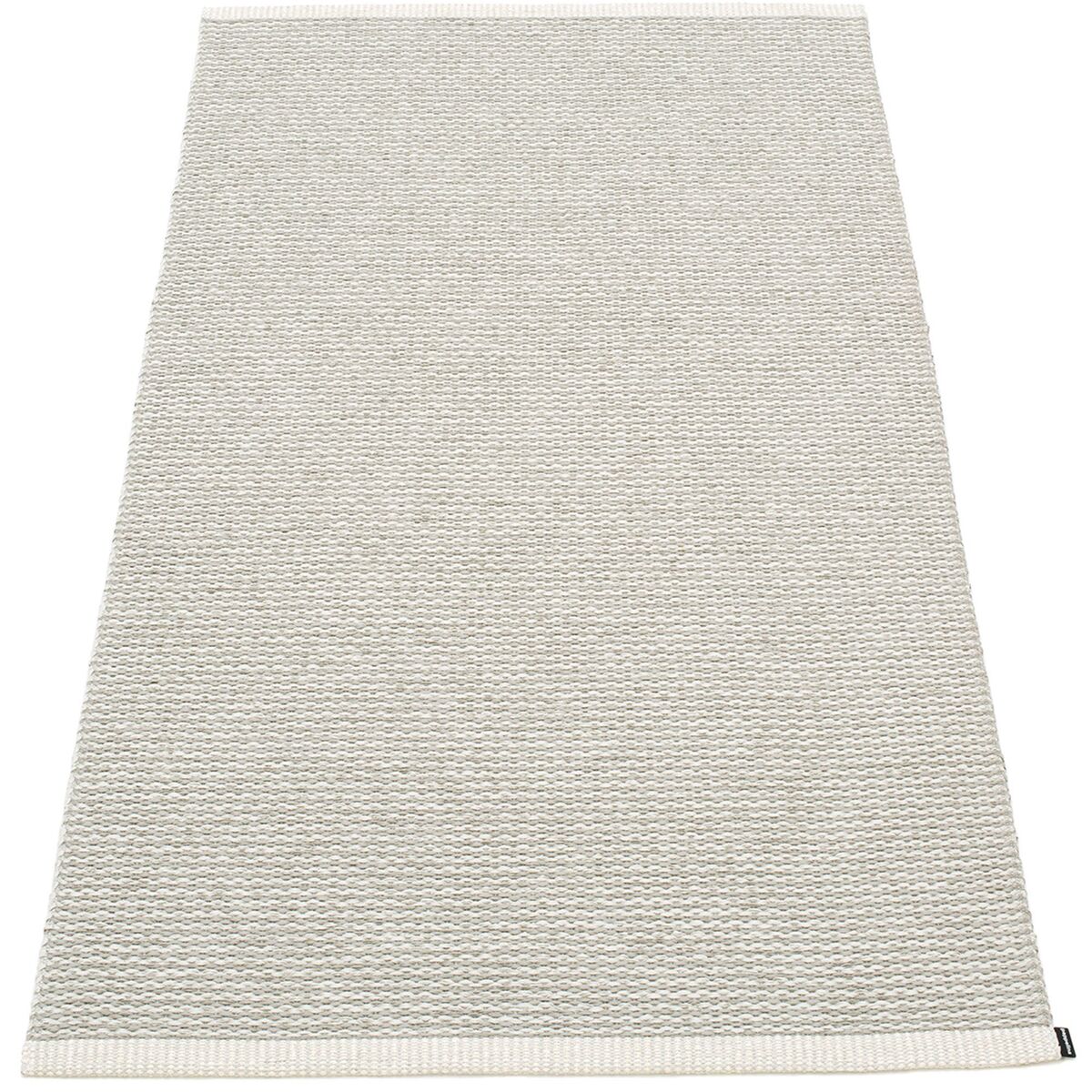 Gulvteppe Mono, 85 x 160 cm, fossil grey/white grey