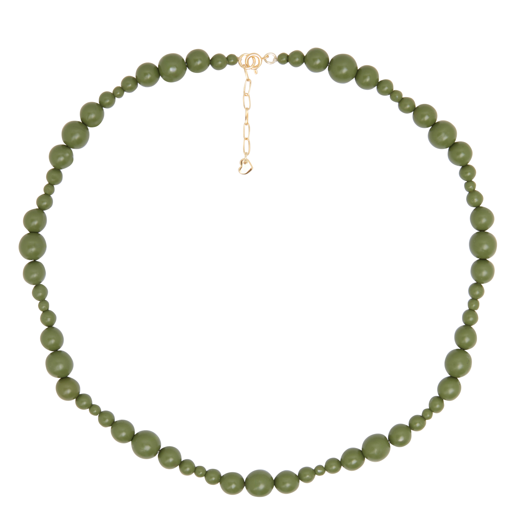 GARY - Collier en perles | Vert