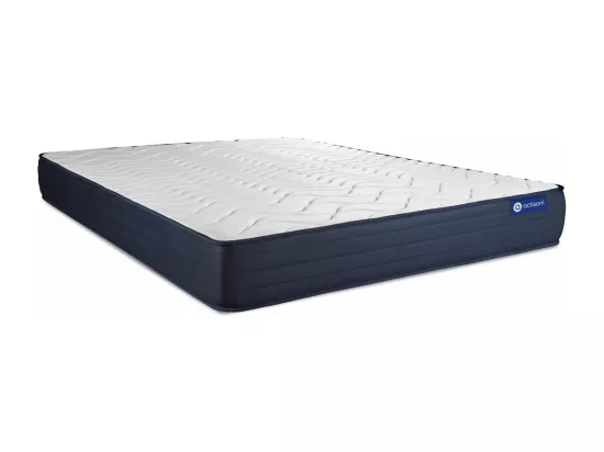 ACTISOM Matelas 180x200 Ressorts ensachés et Mémoire de forme 5zones de confort