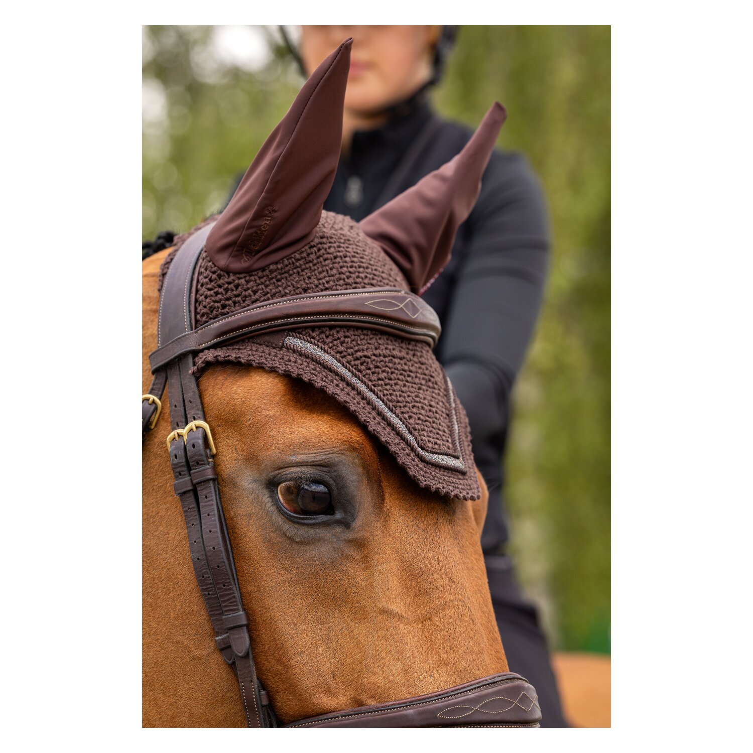 LeMieux Core Fliegenohren Crystal  - brown - WB
