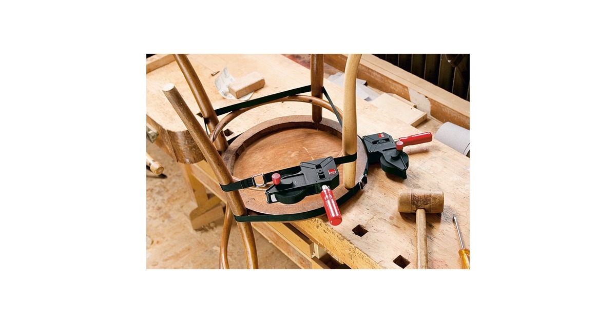 BESSEYBandspanner BAN700  (Zwart/rood, 7 meter)