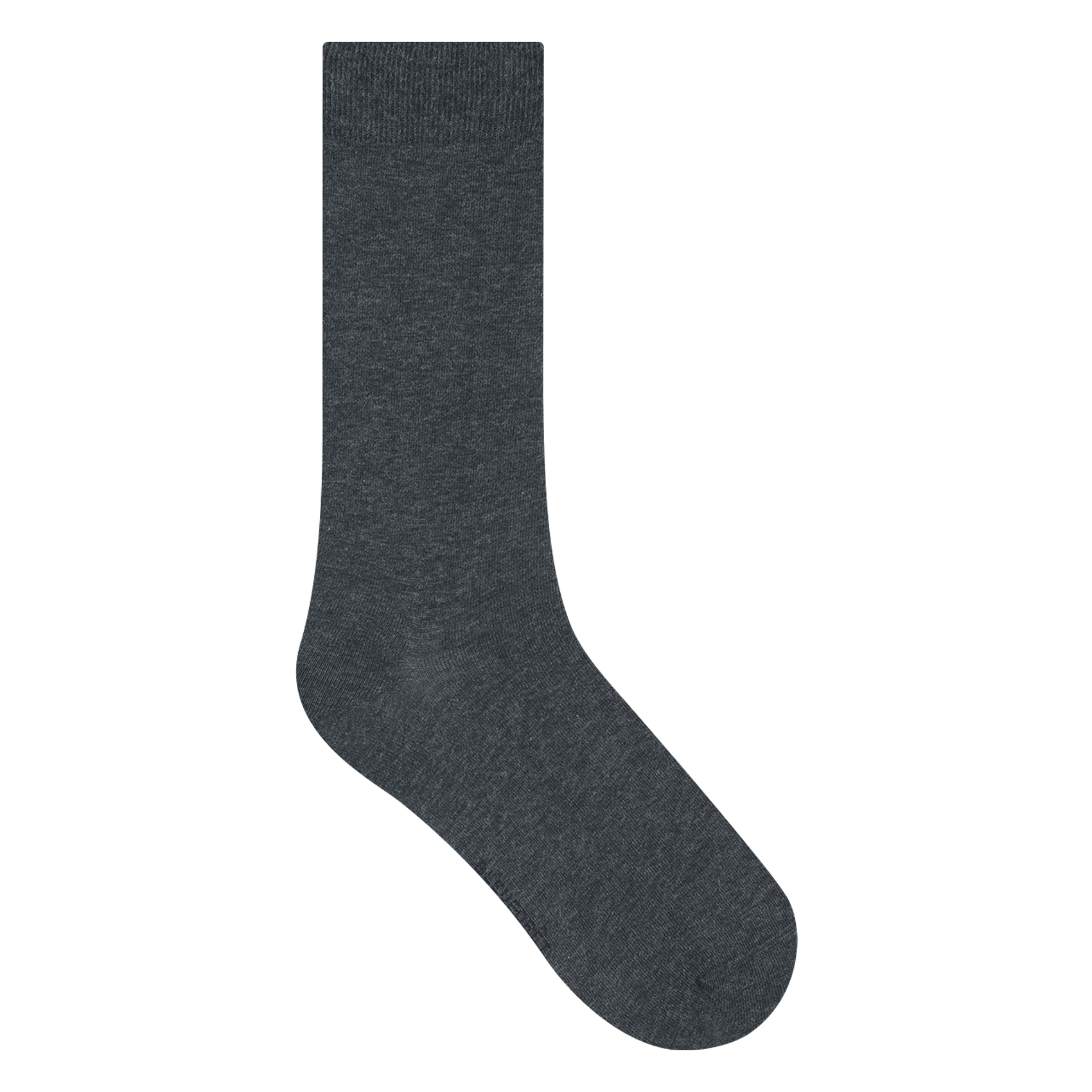 Chaussettes mi-hautes en coton mélangé | Gris
