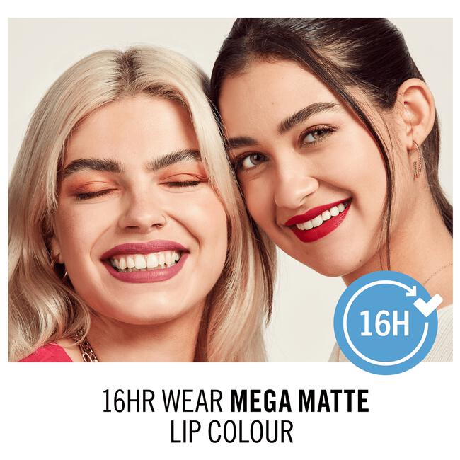 Rimmel London Lasting Mega Matte Liquid Lipstick 600 Coral Sass