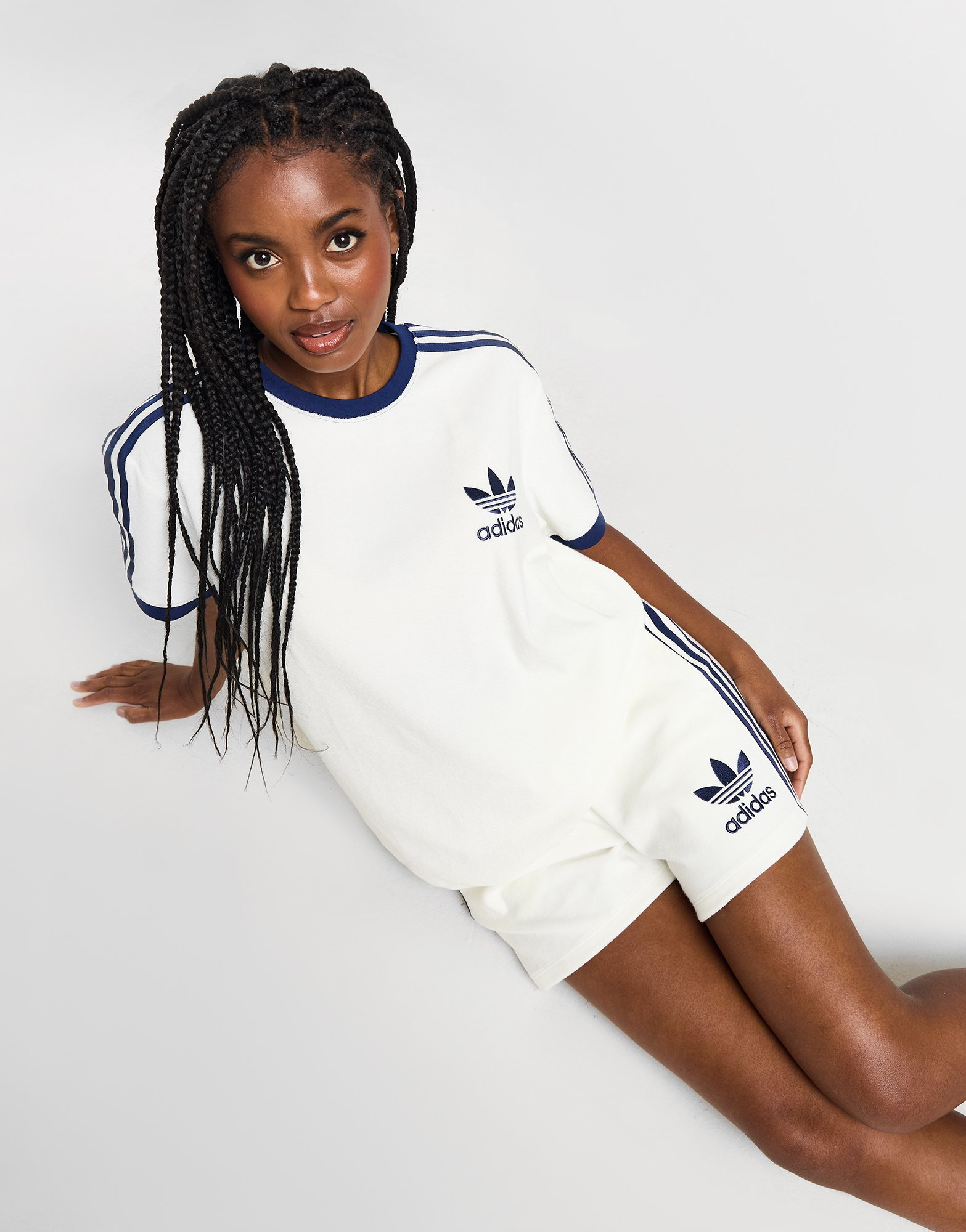 adidas Originals Short Éponge 3-Stripes Femme