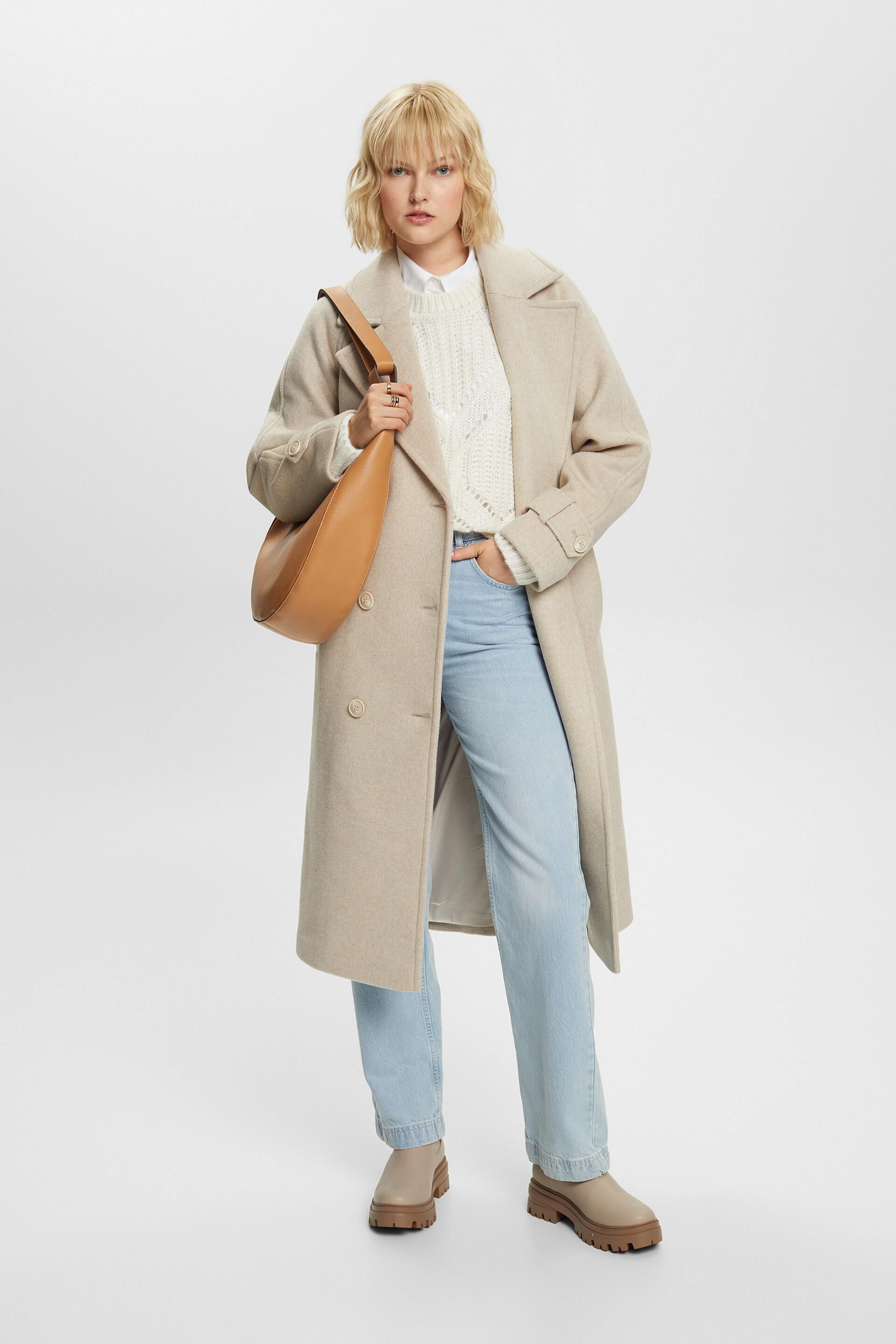 Coats woven