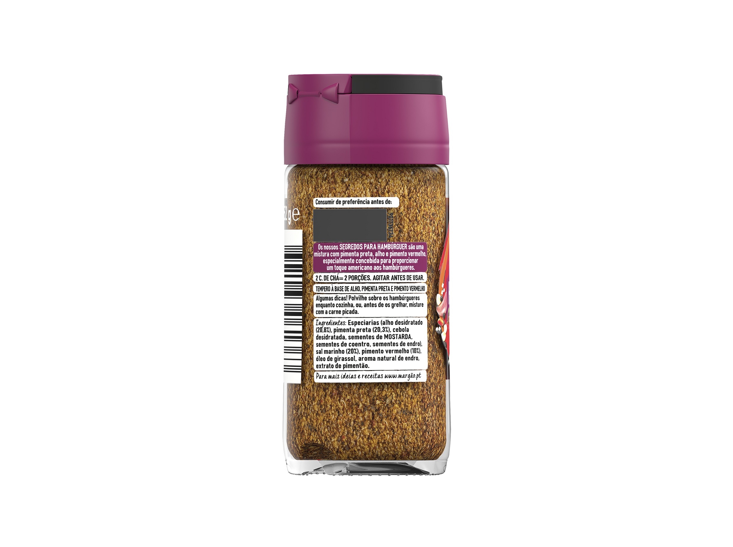 SEGREDOS P/ HAMBURGUERES MARGÃO 52G