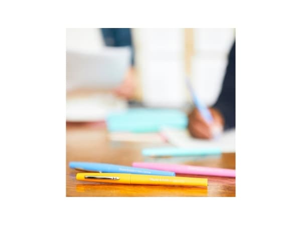 Papermate Flair, Medium, 8 farger, Flerfarget, Pensel tupp, 0,7 mm, Flerfarget