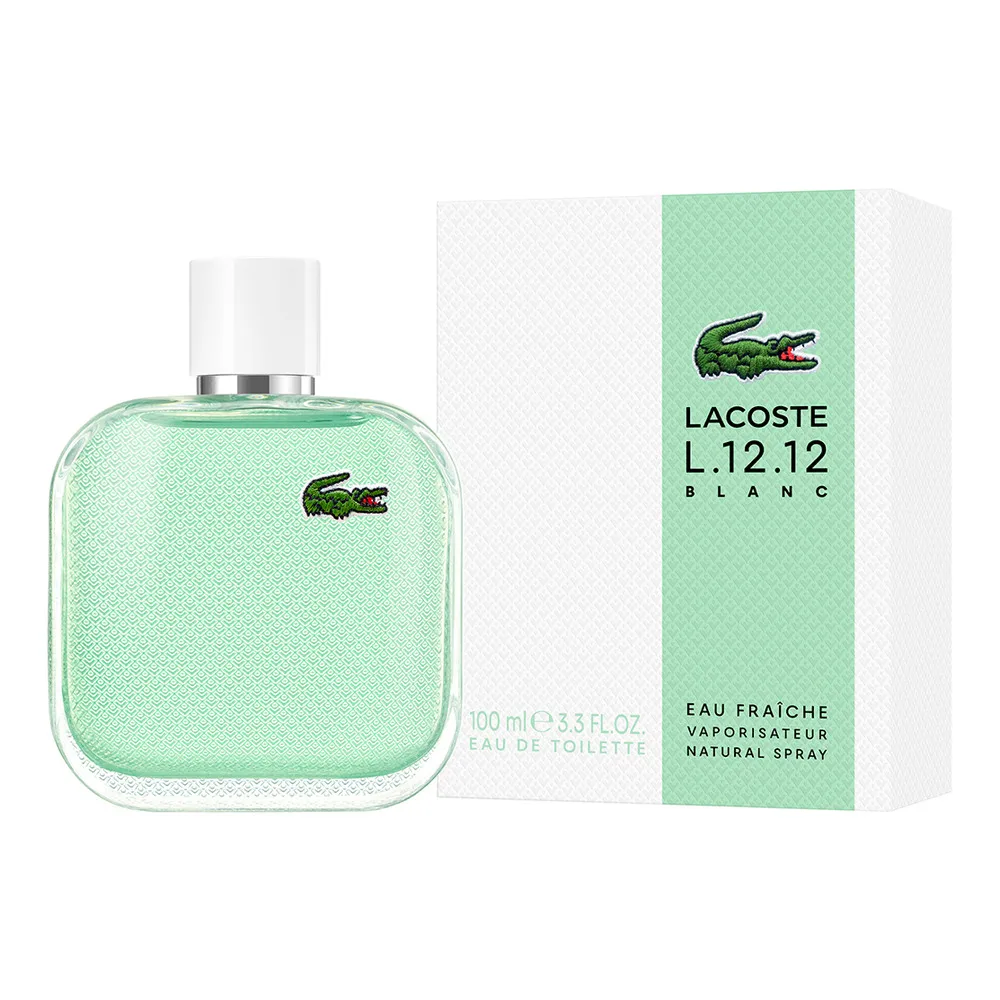 Lacoste L.12.12 Blanc Eau Fraiche Edt - 100 ml.