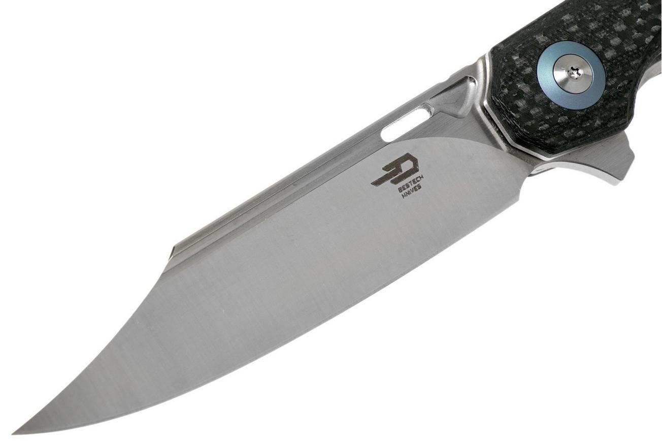 Bestech Fanga Black G10 & Carbonfiber BG18C zakmes
