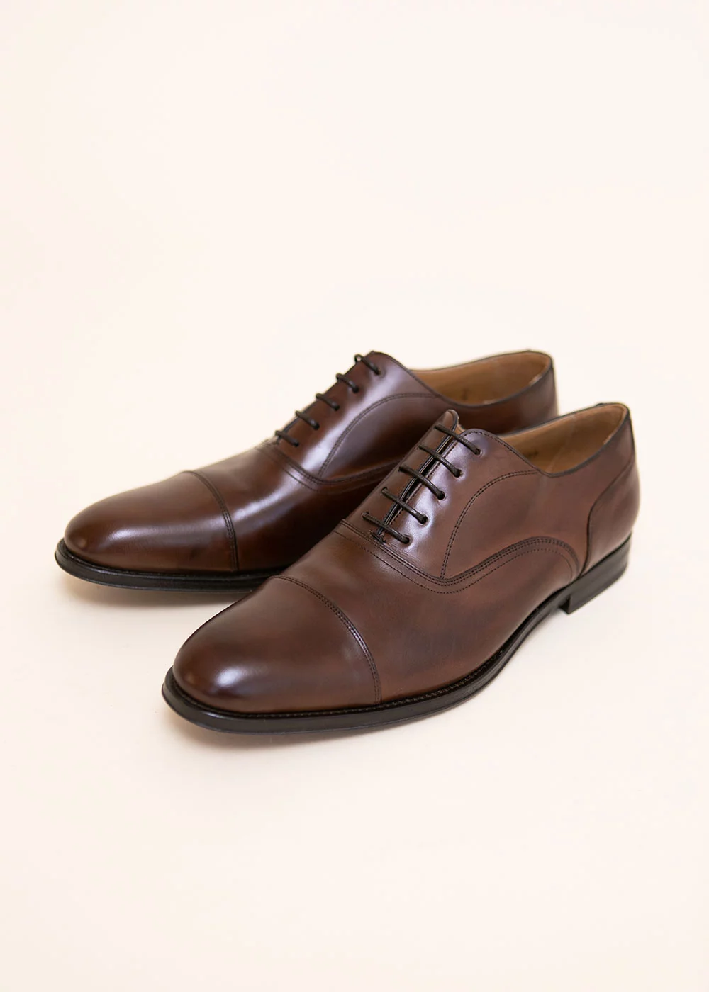 RICHELIEU ASCOLI CUIR MARRON