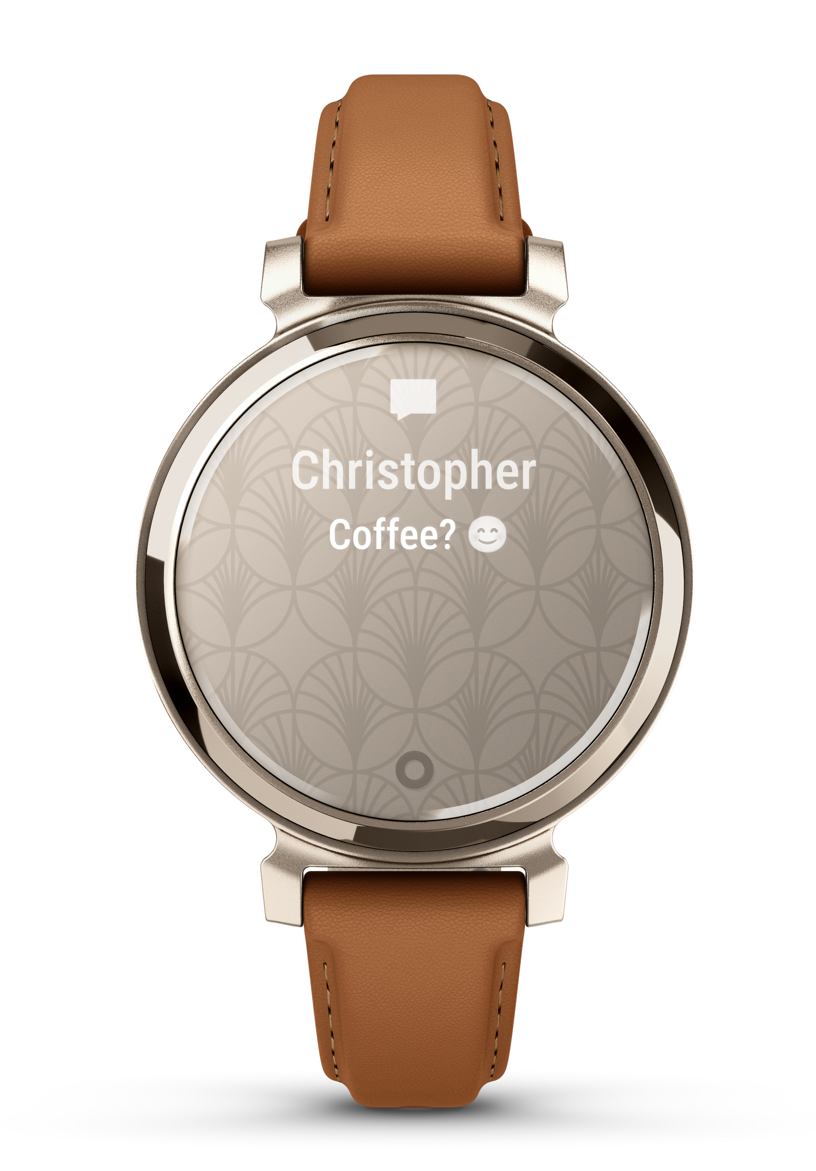Garmin Lily 2 Classic Coyote Tan / Cremegold 010-02839-02