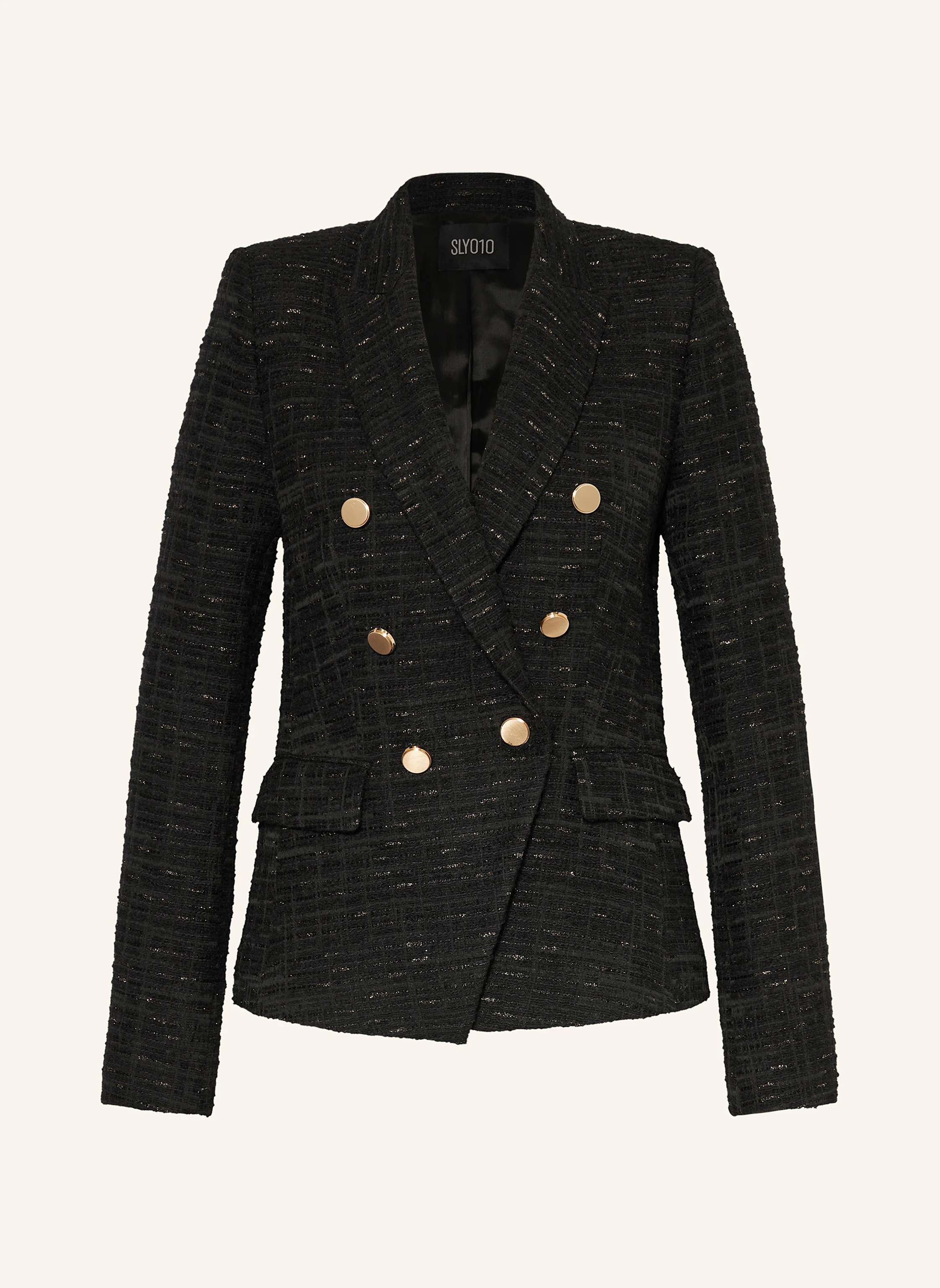 SLY 010 Tweed-Blazer ARIA mit Glitzergarn