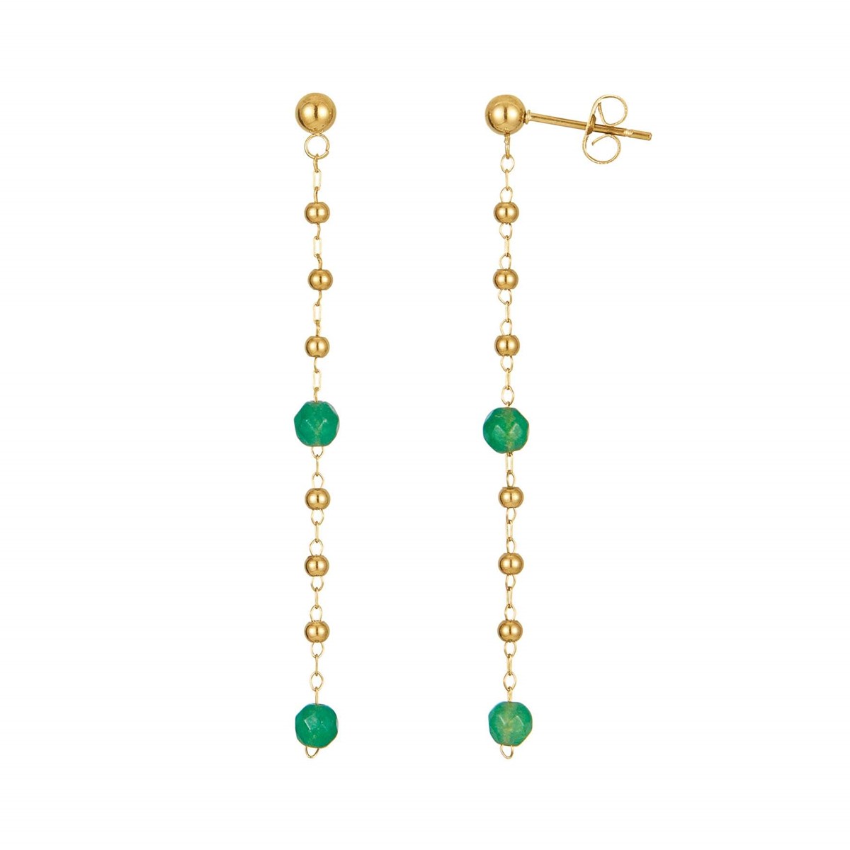 Boucles Rosaire Aventurine