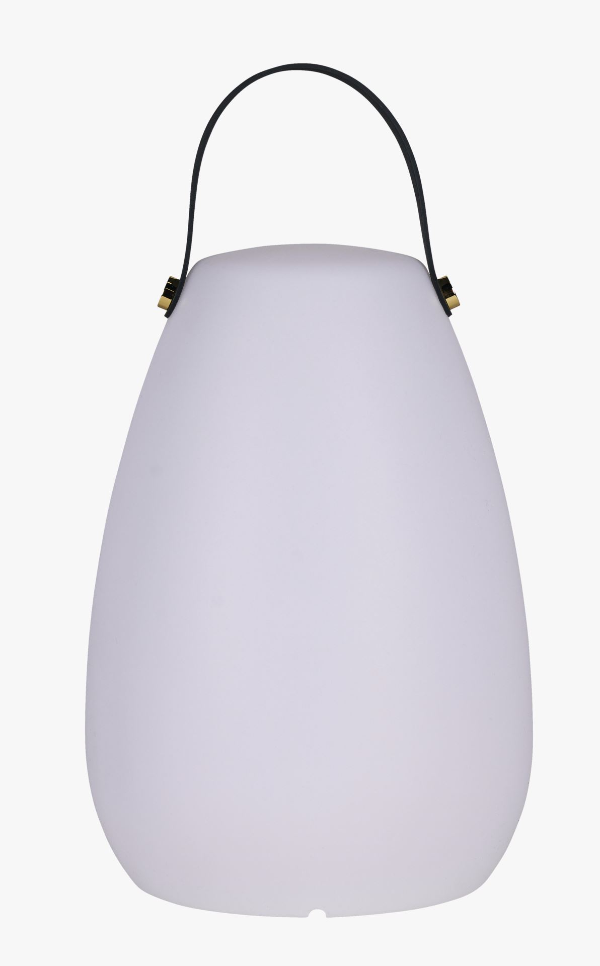 Led lampe grønn - 18x18x26 cm