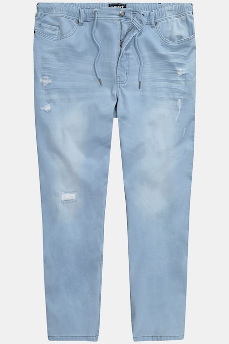 Men+ Schlupfjeans, Bauchfit, Straight Fit, 5-Pocket, bis 36/72